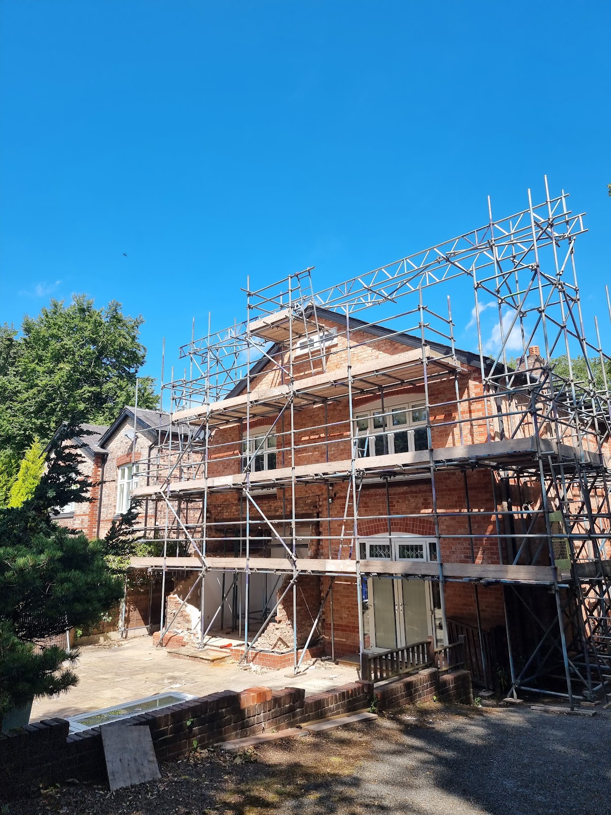 Domestic scaffold by PB Scaffolding Services